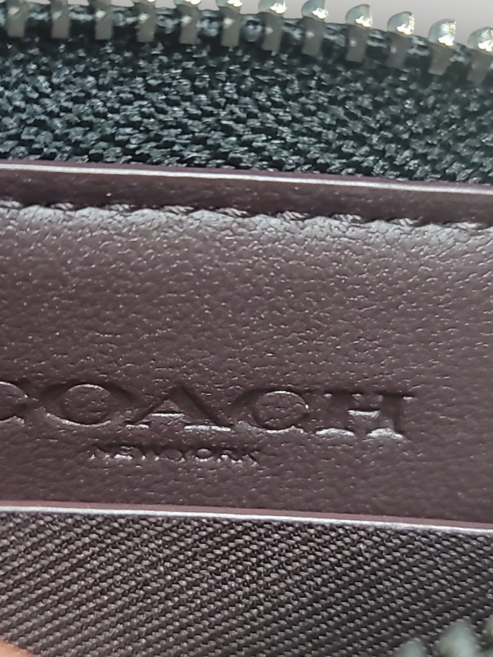 Coach Multifunction Card Case In Signature Canvas With Rose Print EUC Rare Find - Picture 8 of 11
